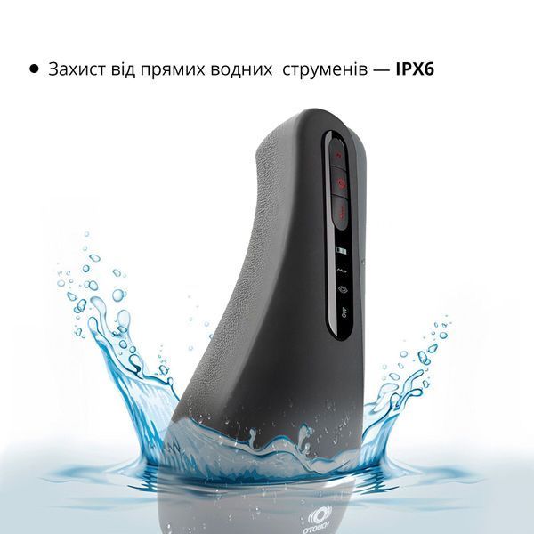 Мастурбатор Otouch AIRTURN 2, 6 режимів вібрації, 5 режимів всмоктування, 2 рівні підігріву SO9385 фото