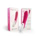 Powerful Mystim Terrific Truman Pink Vibrator with two motors and pronounced head