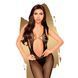 Penthouse Backless Bodystocking - Forbidden Fruit Black XL, Black