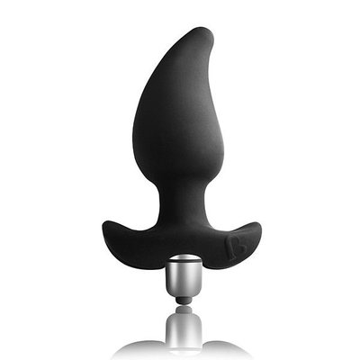 Anal vibrating stimulator Rocks Off Butt Quiver Black, prostate stimulation, max diameter 4.3 cm