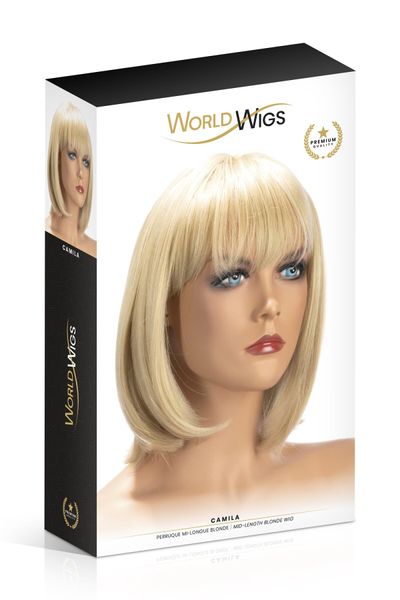 Wig World Wigs CAMILA MID-LENGTH BLONDE