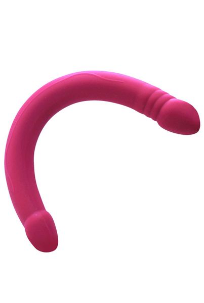 Dorcel Real Double Do Magenta Double-Ended Dildo, diameter 4 cm, length 42 cm