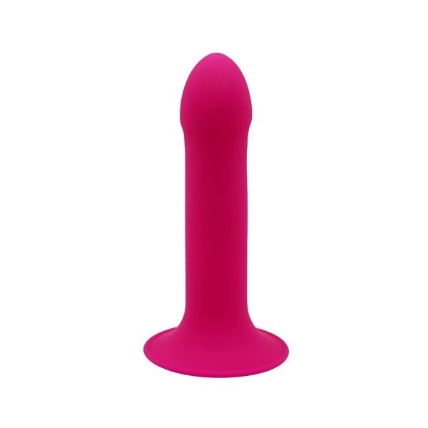 Adrien Lastic Hitsens 2 Pink Dildo with Suction Cup, suitable for strap-on, max diameter 4cm, length 16.7cm