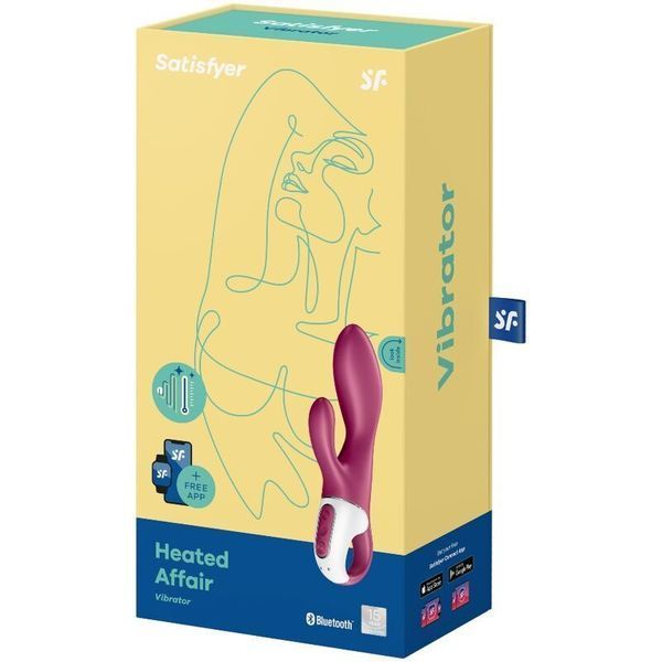 Satisfyer Heated Affair Smart Rabbit Vibrator
