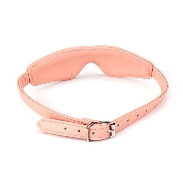 Liebe Seele Dark Candy Pink Blindfold Eye Mask, Close Fit, Adjustable