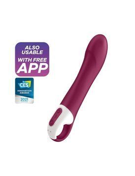 Смарт-вібратор точки G Satisfyer Big Heat з функцією підігріву SO6107 фото