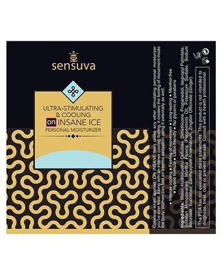 Sensuva Ultra-Stimulating On Insane ICE (6ml) stimulating lubricant sample