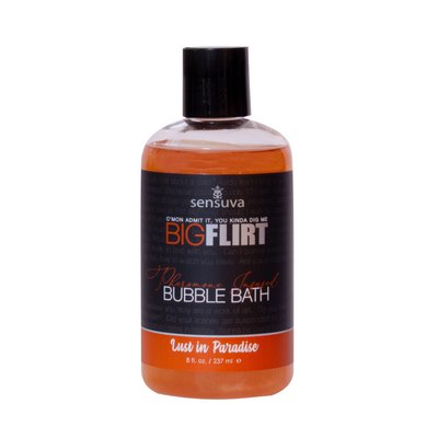 Sensuva Big Flirt Pheromone Bubble Bath - Lust in Paradise (237 ml)