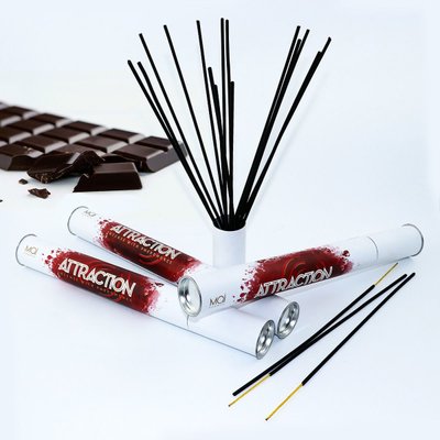 MAI Chocolate Scented Incense Sticks with pheromones (20 pcs) for home, office, shop