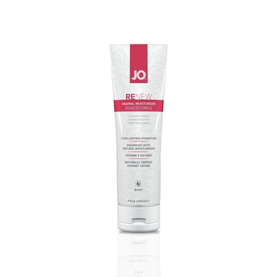 System JO Renew Vaginal Restoration Cream (120 ml) with bisabolol, aloe vera, and cucumber extract