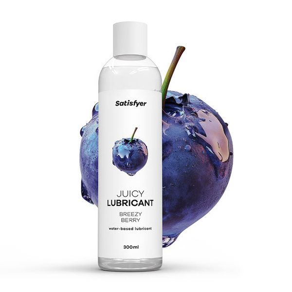 Лубрикант на водной основе Satisfyer Juicy Lubricant Breezy Berry water based 300 мл SX2720 фото