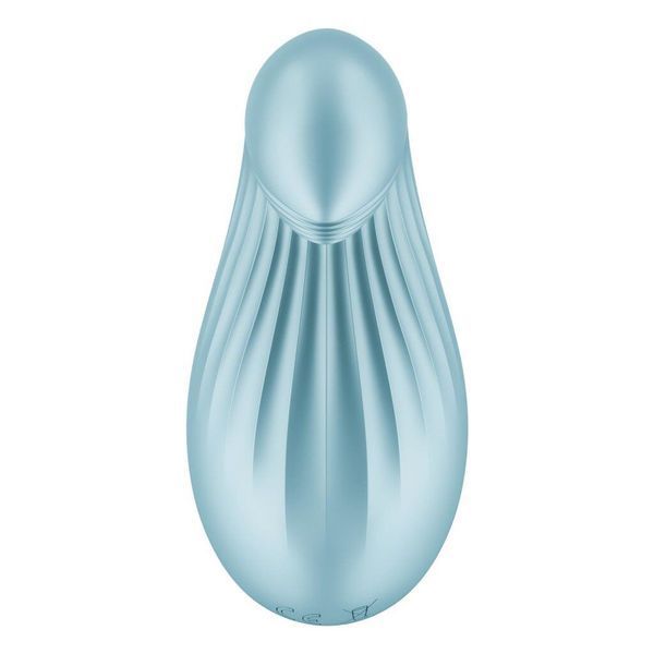 Вібратор Satisfyer Dipping Delight Light Blue, 2 мотори, гнучкий кінчик SO6991 фото