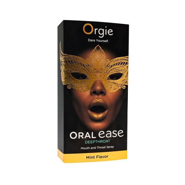 Спрей для глубокого минета Orgie &ndash; Oral Ease Deepthroat (15 мл), мятный, без анестетиков SX2737 фото
