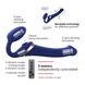 Strap-On-Me MULTI ORGASM Blue L Strapless Strap-On with Vacuum Stimulation, Adjustable