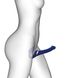 Strap-On-Me MULTI ORGASM Blue L Strapless Strap-On with Vacuum Stimulation, Adjustable