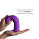 Vibrating dildo Adrien Lastic Hitsens 3 Purple, great for strapon, diameter 4cm, length 18.2cm