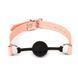 Liebe Seele Dark Candy Pink Ball Gag, Silicone Ball, 4.3cm Diameter