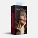 Feral Feelings Silicone Ball Gag Black/Red, black strap, red ball