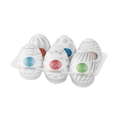 Tenga Egg New Standard Pack (6 eggs) masturbator set