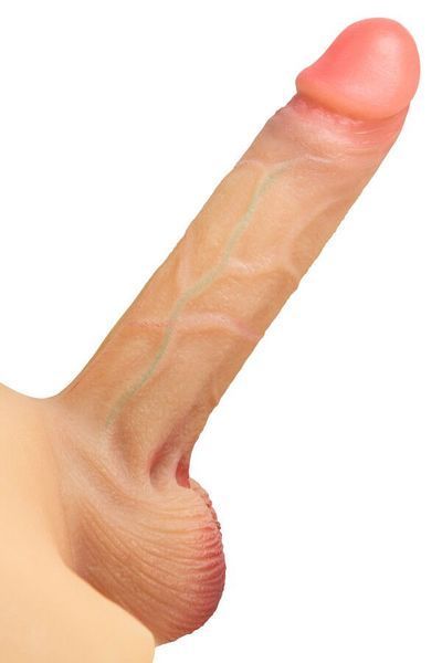 Real Body Real Manly Silicone Panties with Dildo, S/M, One-Piece Construction, for Her