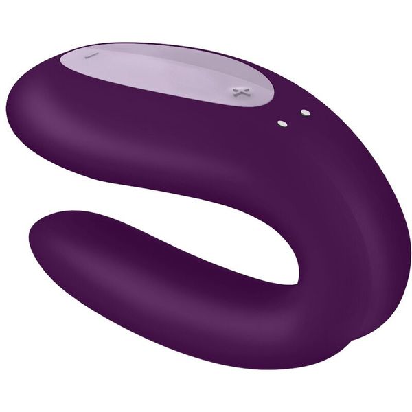 Satisfyer Partner Box 2 Set (Double Joy Smart Vibrator for Couples + Royal One Vibrating Cock Ring)