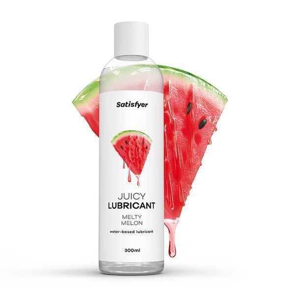 Лубрикант на водной основе Satisfyer Juicy Lubricant Melty Melon water based 300 мл SX2721 фото