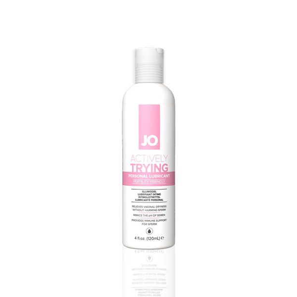 System JO Actively Trying Conception-Friendly Lubricant (120 ml) containing arabinogalactan