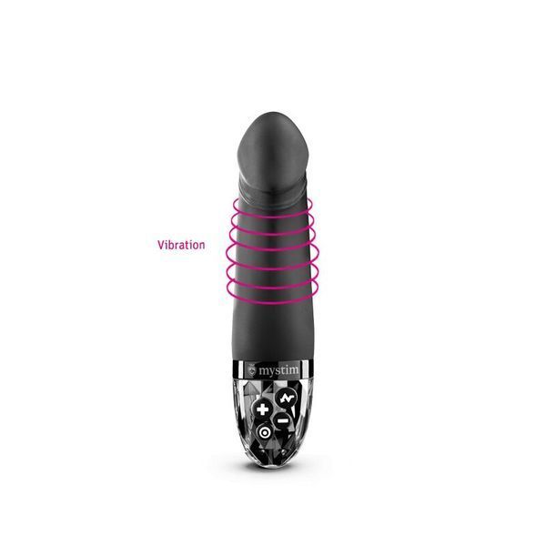 Mystim Real Deal Neil Black Edition Electro-Stimulation Vibrator
