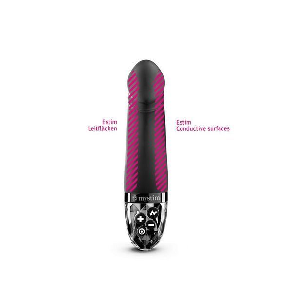 Mystim Real Deal Neil Black Edition Electro-Stimulation Vibrator