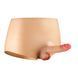 Real Body Real Manly Silicone Panties with Dildo, S/M, One-Piece Construction, for Her