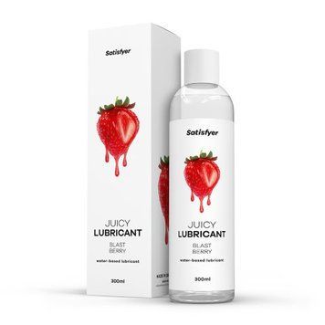 Лубрикант на водной основе Satisfyer Juicy Lubricant Blast Berry water based 300 мл SX2722 фото