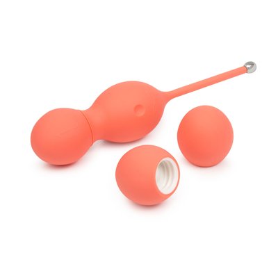 Smart vibrating kegel balls We-Vibe Bloom, diameter 3.3 cm, weight 45, 65, 80 g