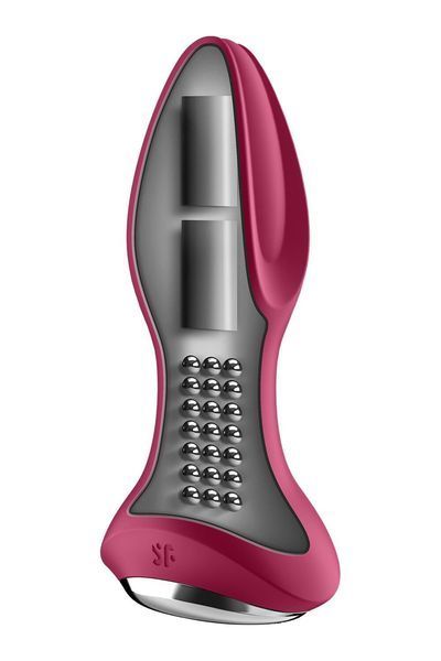 Анальна смарт-вібропробка із перлинним масажем Satisfyer Rotator Plug 2+ Violet SO6280 фото