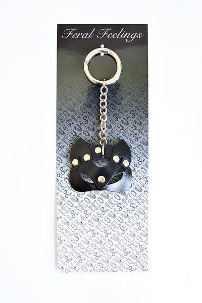 Black Cat Keychain, Black
