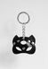 Black Cat Keychain, Black