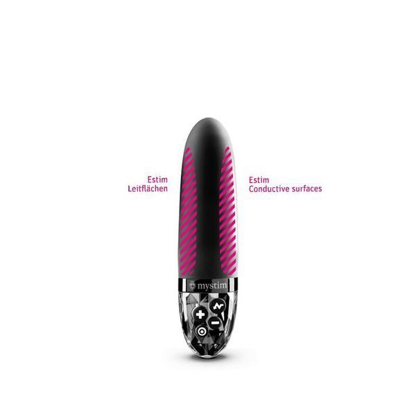 Mystim Sleak Freak Black Edition Electro-Stimulation Vibrator