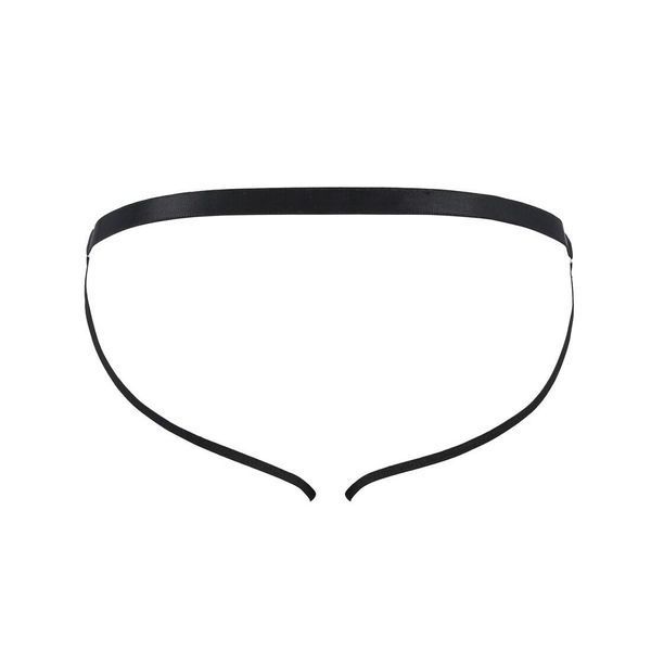 Чоловічі відкриті сліпи Passion 034 OPEN LUKE XXL/XXXL Black, екошкіра SO7575 фото
