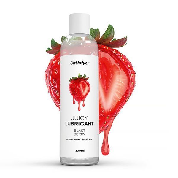 Лубрикант на водной основе Satisfyer Juicy Lubricant Blast Berry water based 300 мл SX2722 фото