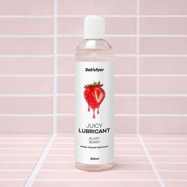 Лубрикант на водной основе Satisfyer Juicy Lubricant Blast Berry water based 300 мл SX2722 фото