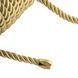 Веревка для шибари LOCKINK SEVANDA Shibari Pratice Rope, золотистая, 8 м, нейлон+хлопок SX0881 фото 2